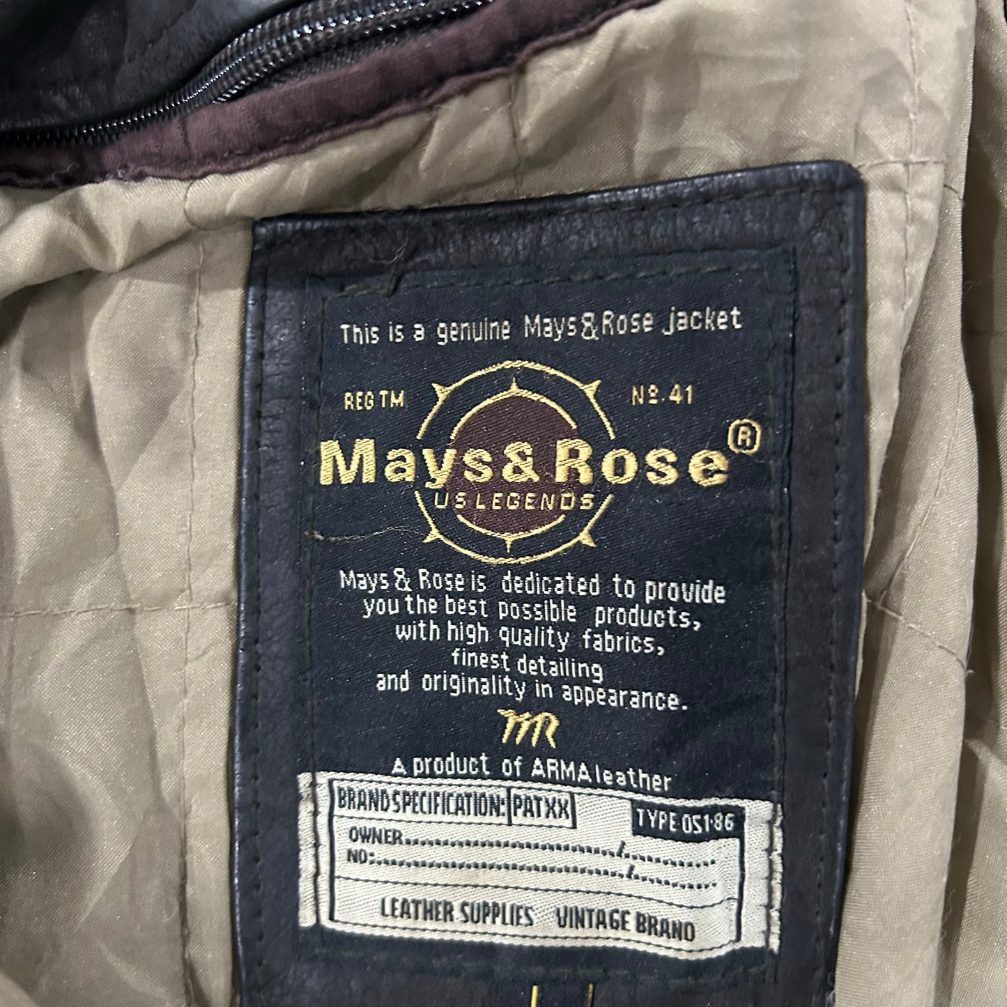 Vintage Retro Mid-Length Leather Jackets