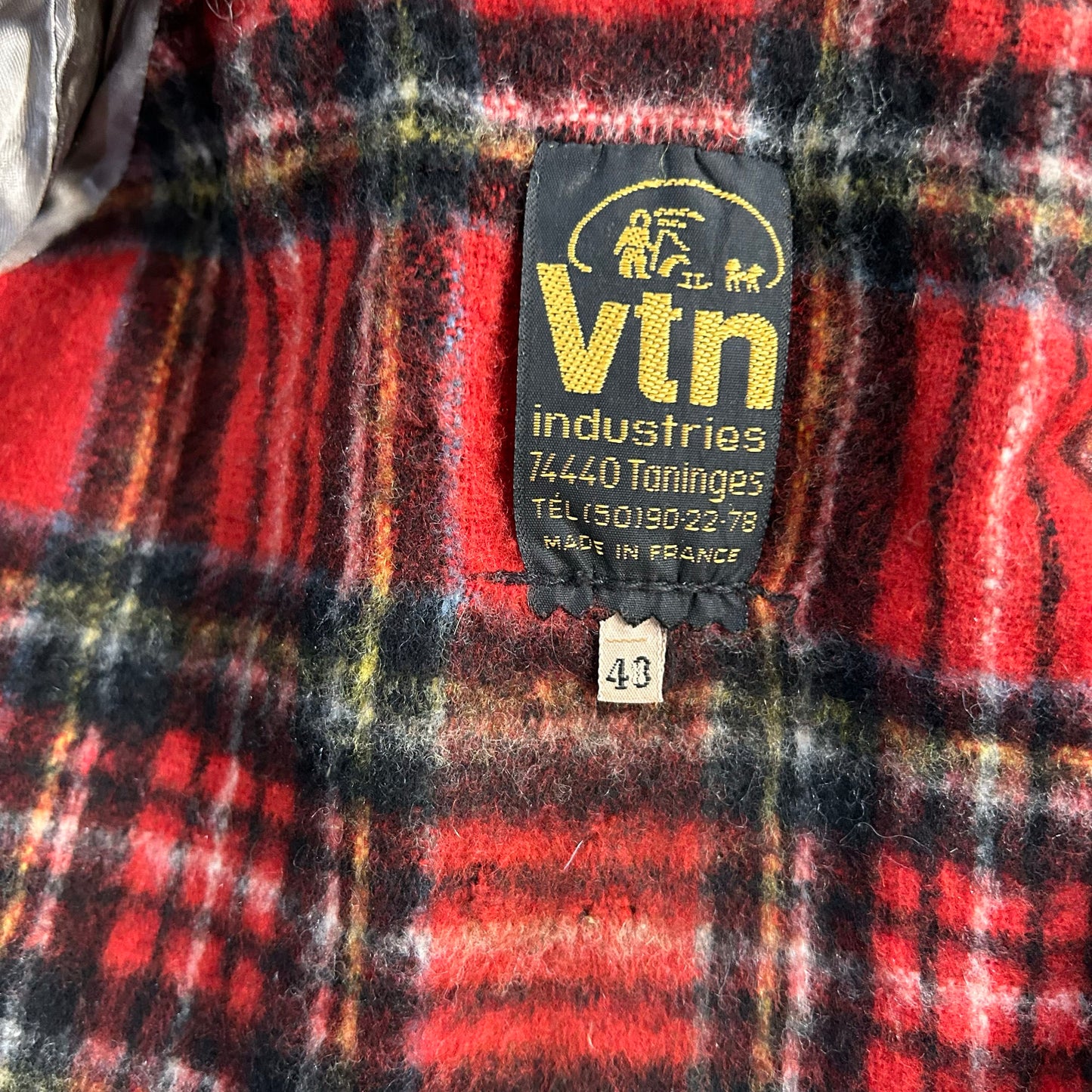 Vintage 70s-90s France Retro Mid-Length Leather Jackets
