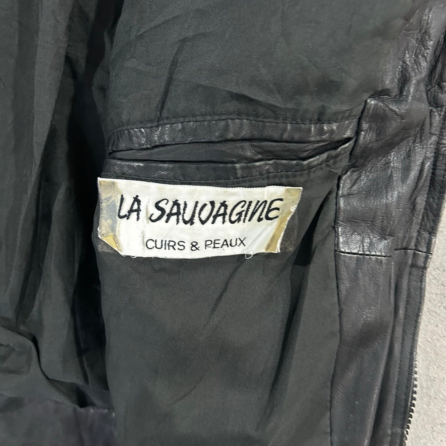 Vintage 70s-90s France Retro Leather Jackets