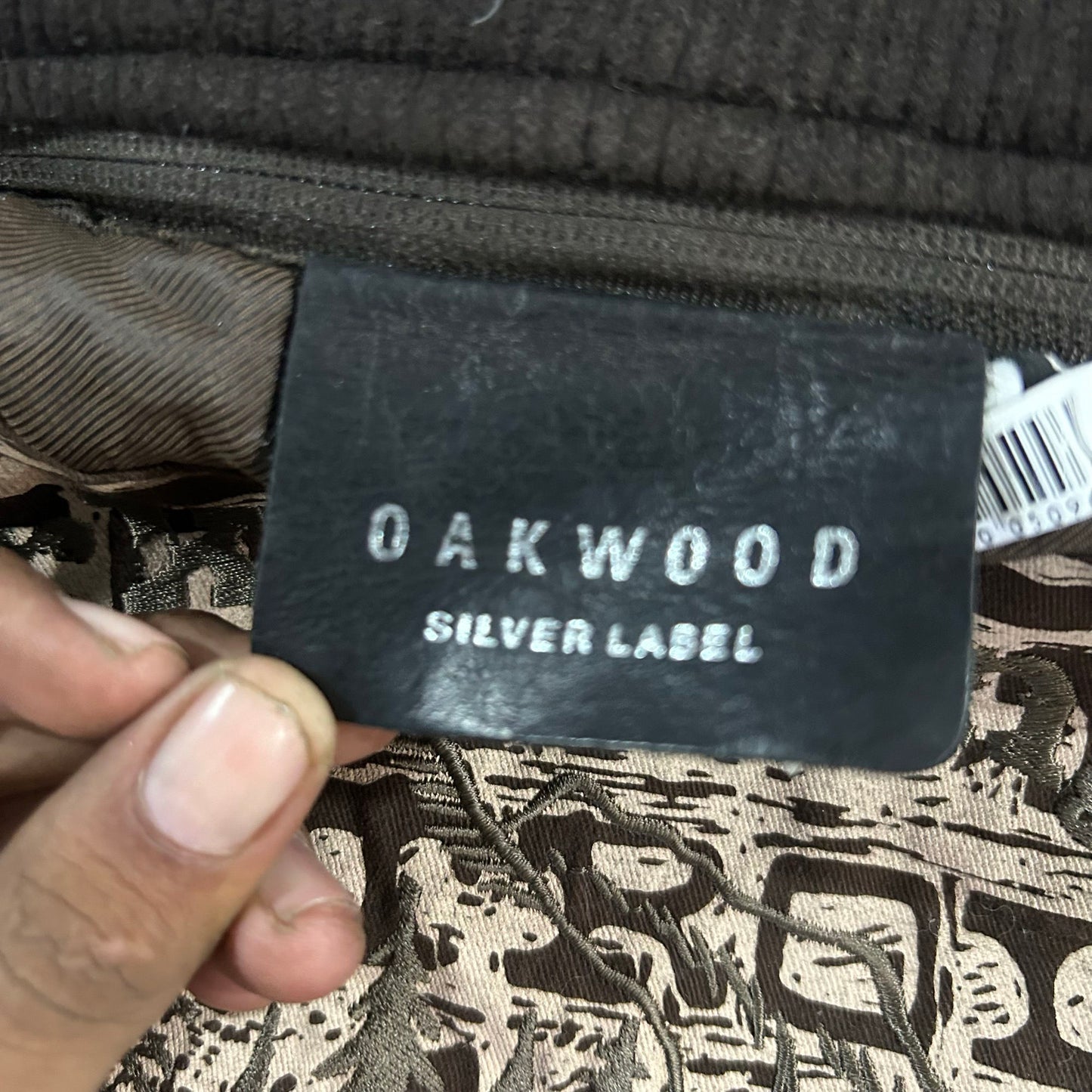 Vintage Oakwood Retro Mid-Length Leather Jackets