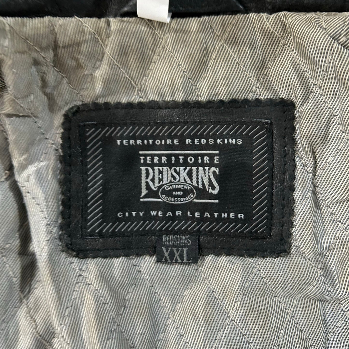 Vintage Redskins Retro Mid-Length Leather Jackets