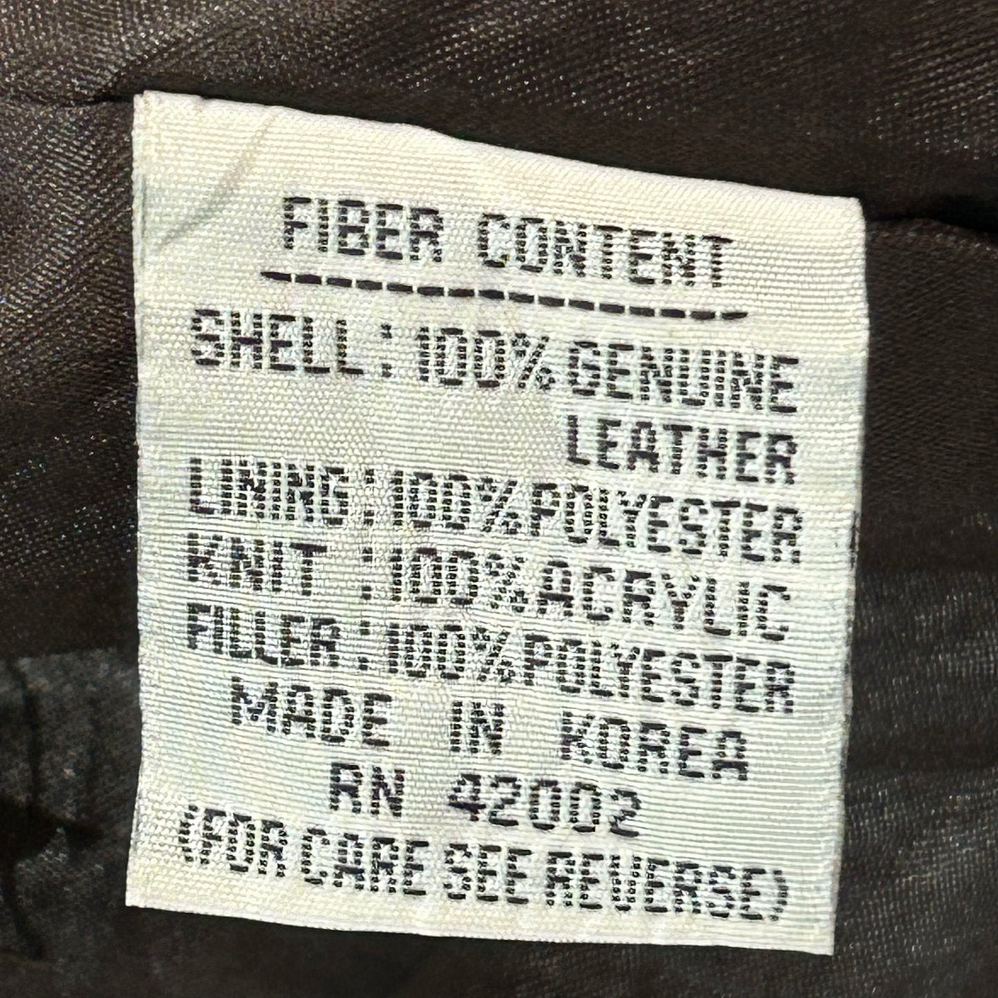 Vintage 70s-90s South Korea Orvis Outdoor A-2 Leather Jackets
