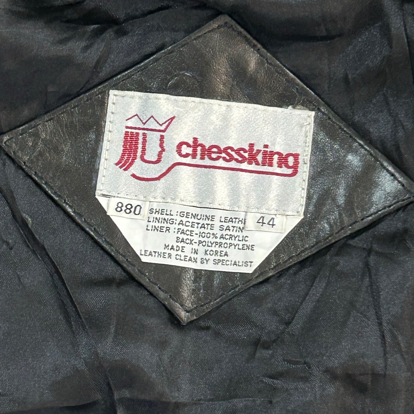 Vintage 70s-90s South Korea Retro Leather Jackets