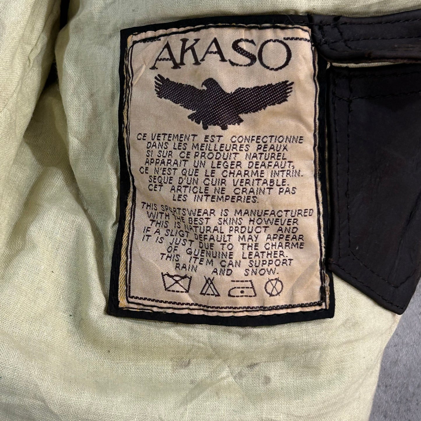 Vintage Military Flight Leather Jackets