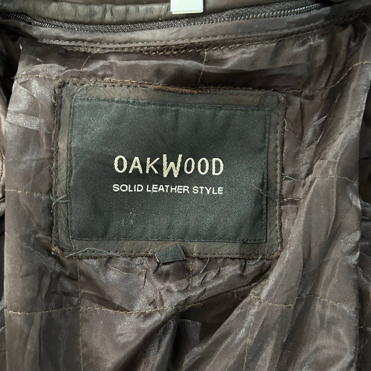 Vintage Oakwood Retro Leather Jackets