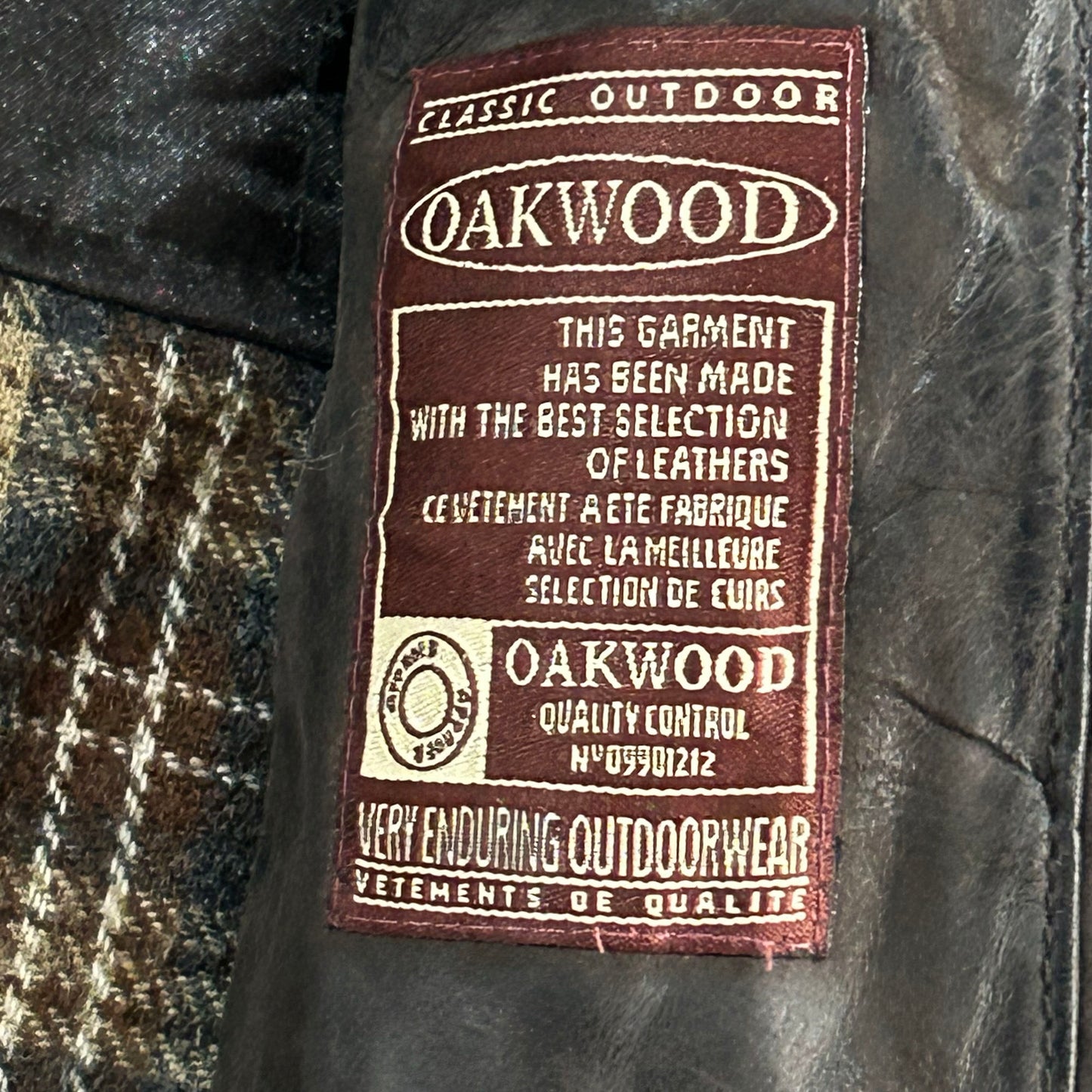 Vintage Oakwood Retro Leather Jackets