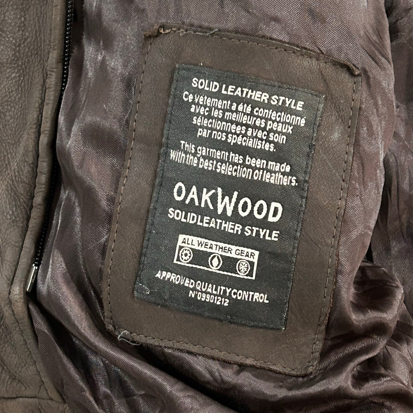 Vintage Oakwood Retro Leather Jackets