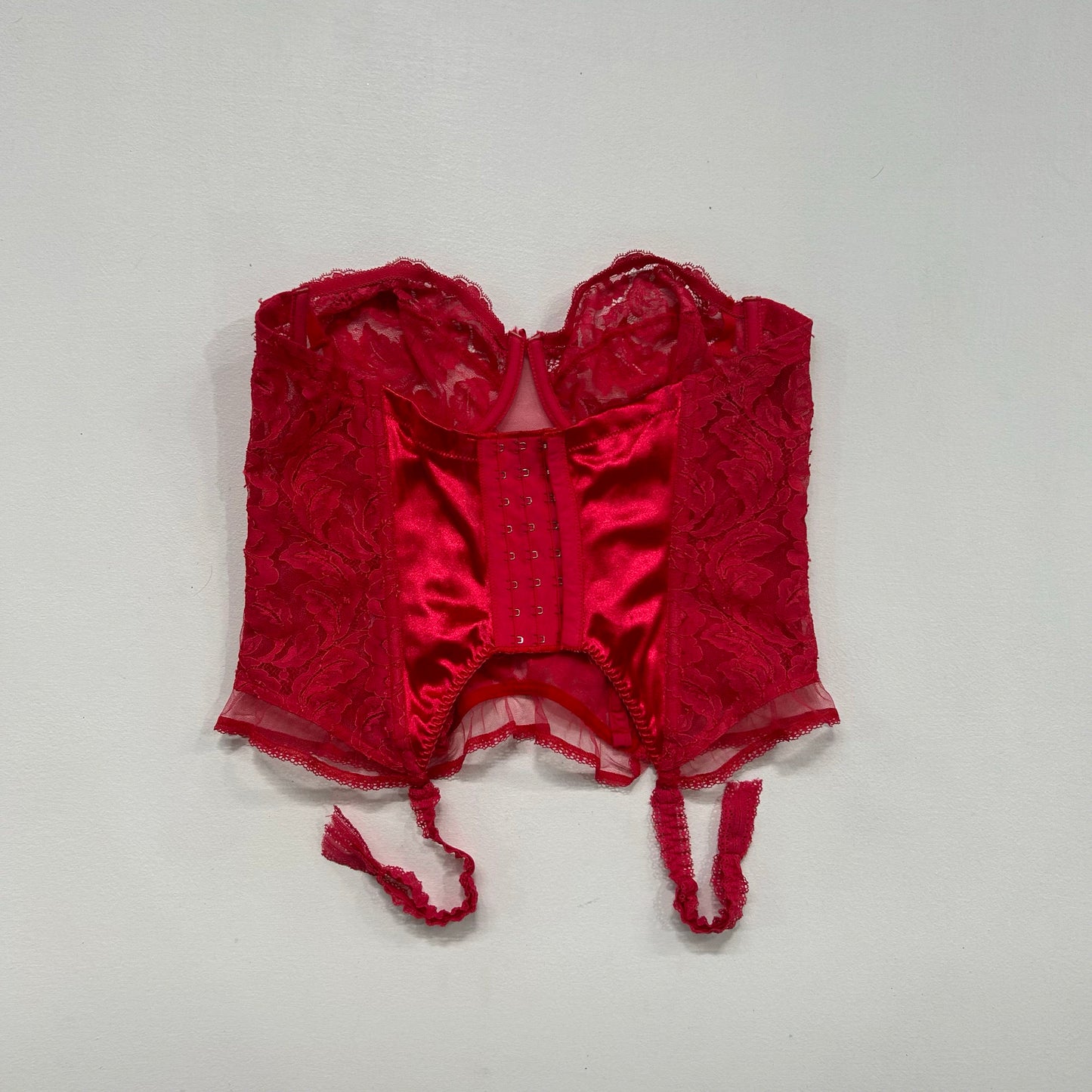 Feminine Satin Corset/Bustier