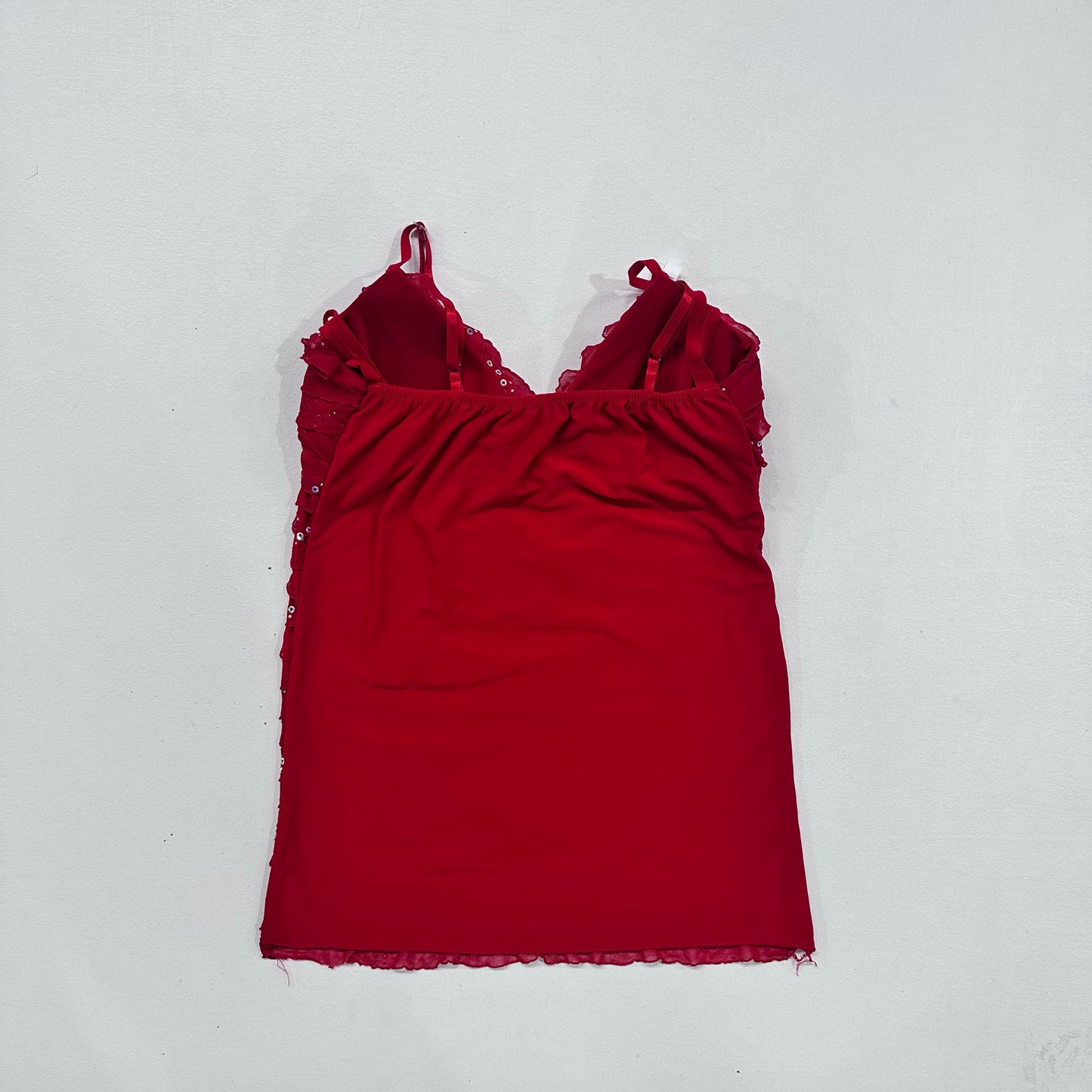 Y2K Sequins Mesh Tank/Cami