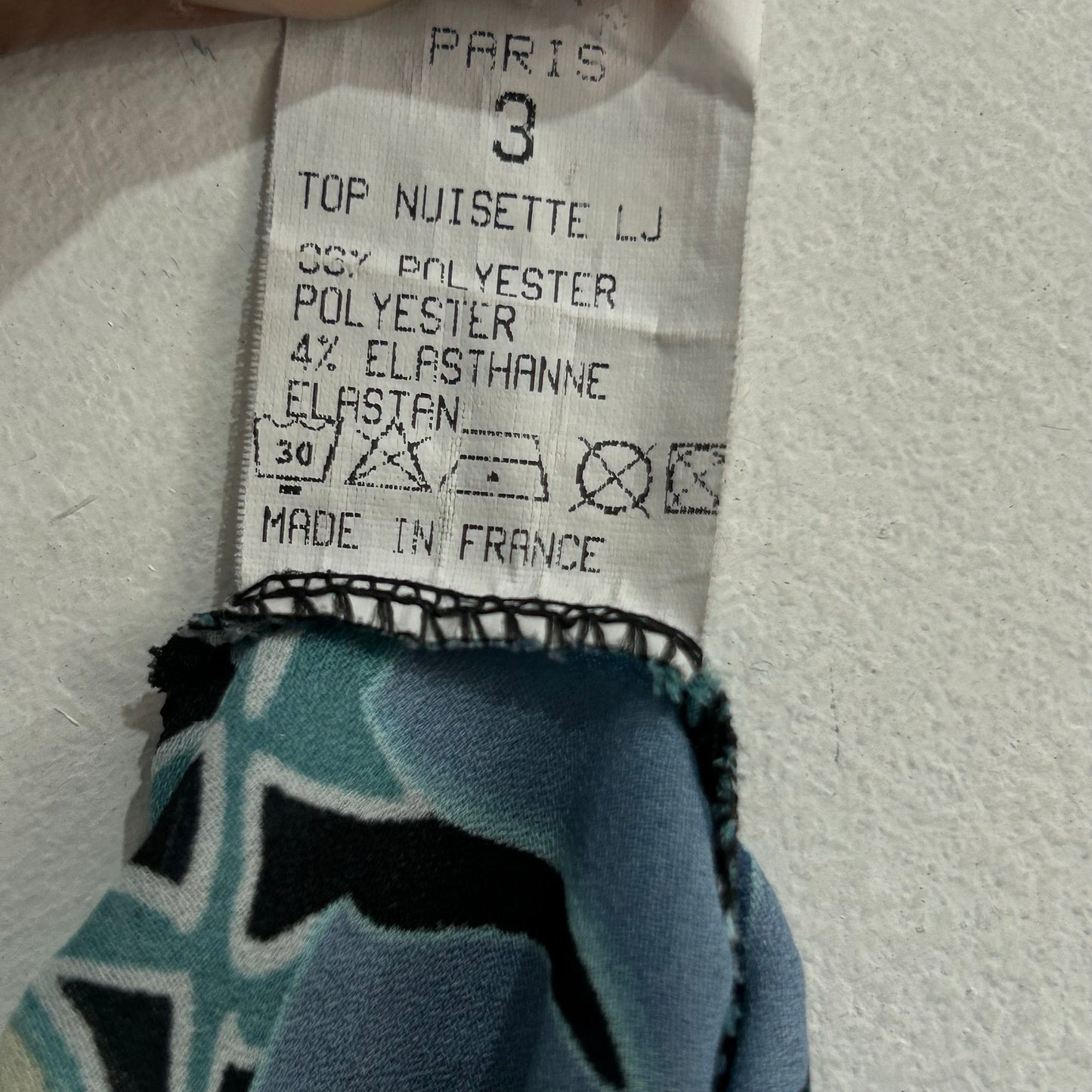 France Y2K Printed Tank/Cami