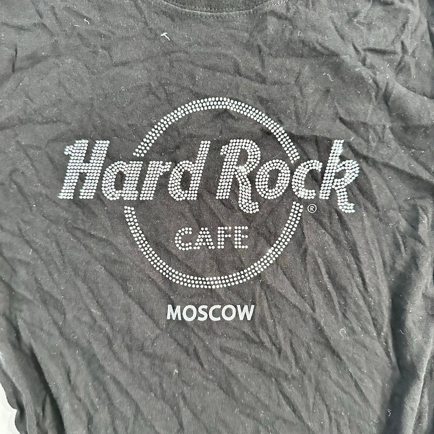 Y2K Rhinestone Hard Rock T-Shirt