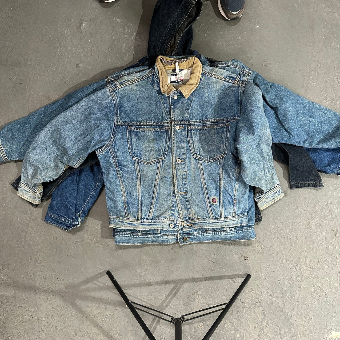 Vintage 70s-90s Tommy Hilfiger Workwear Denim Jackets