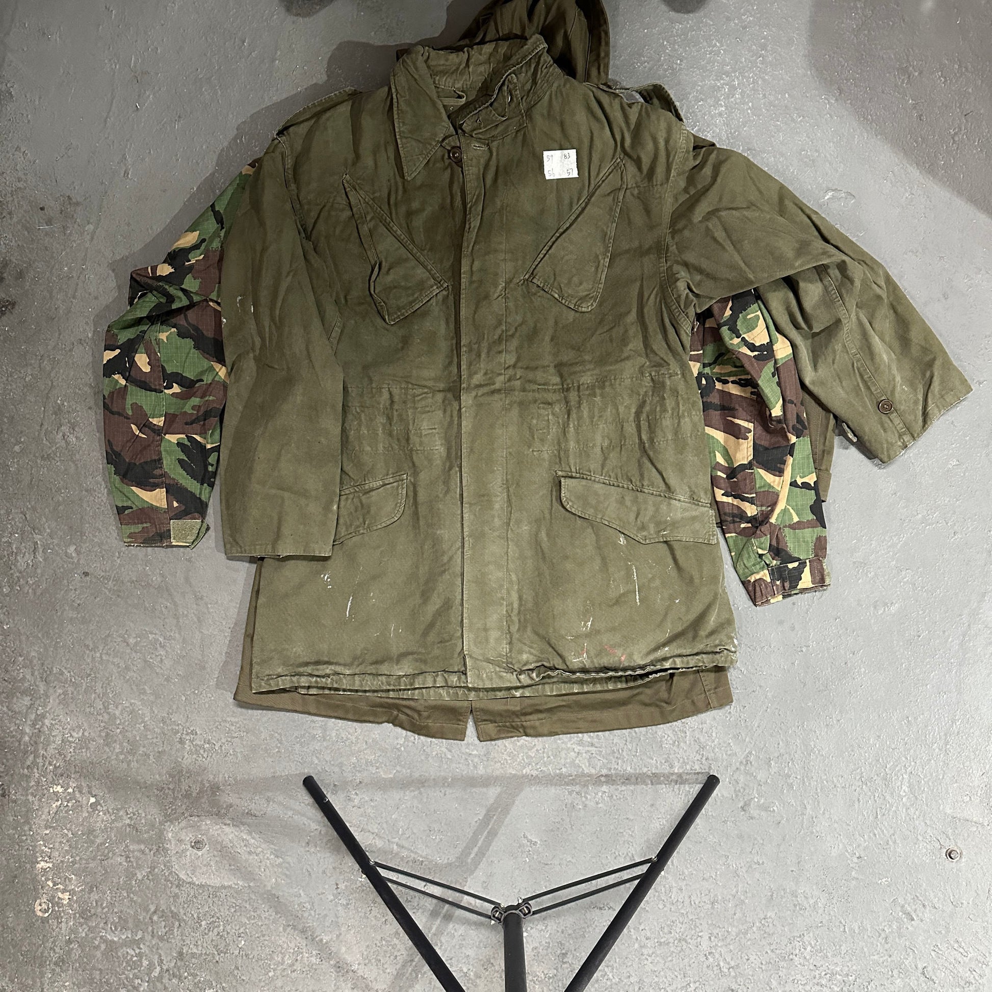 Vintage 70s-90s Netherlands Military Jackets