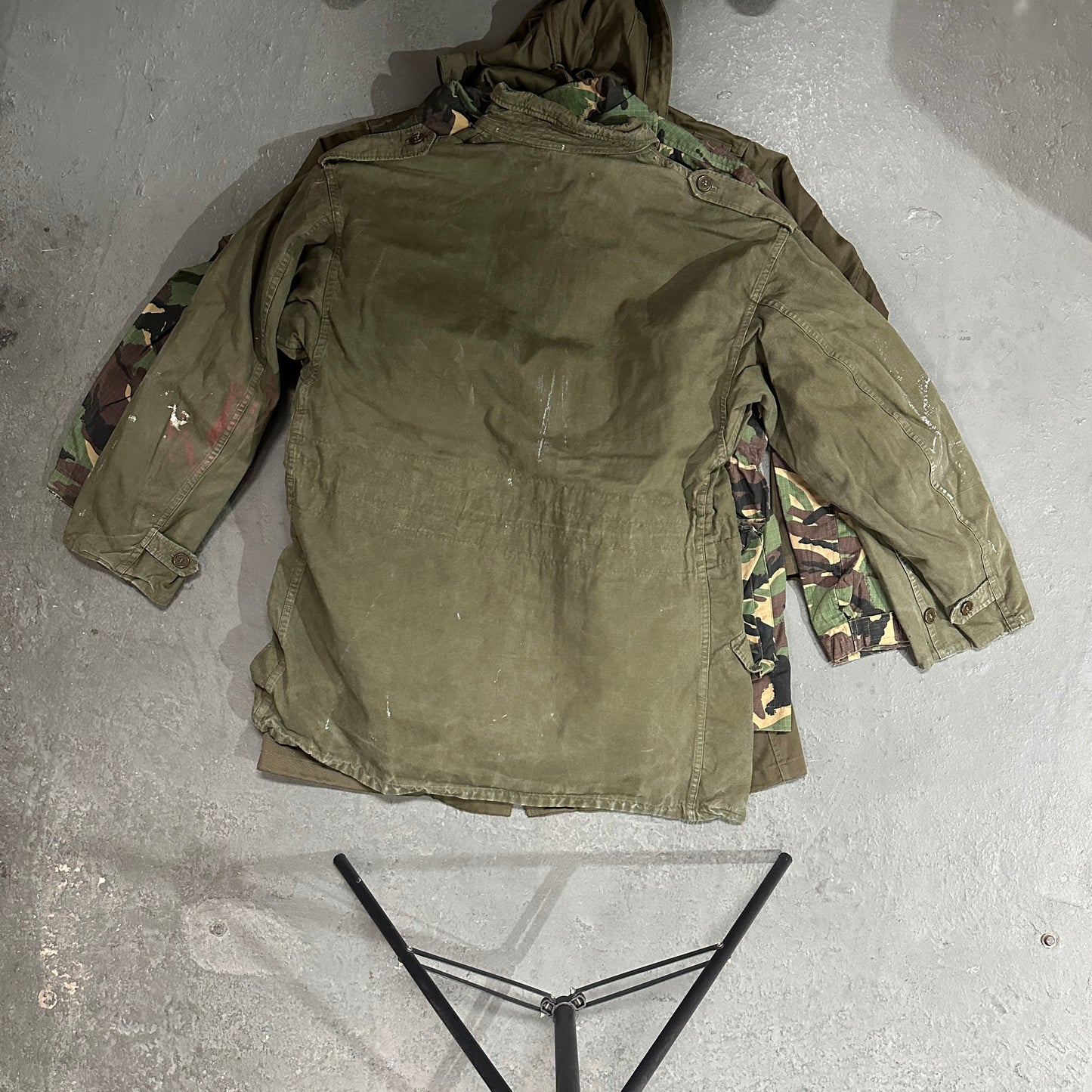 Vintage 70s-90s Netherlands Military Jackets