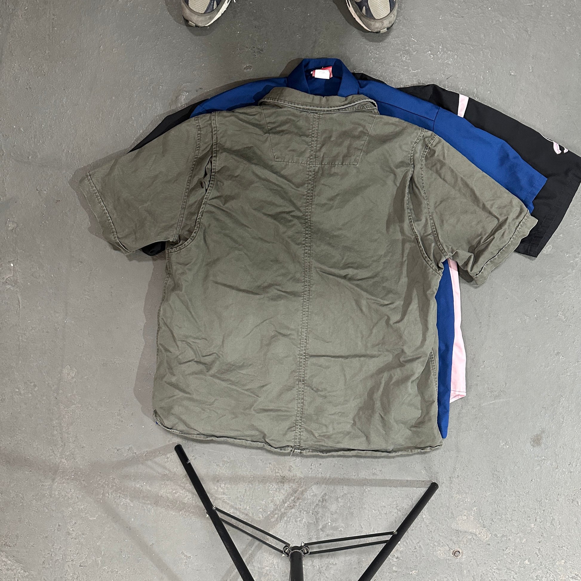 Vintage Dickies Workwear Heavy Work Shirt Shirts