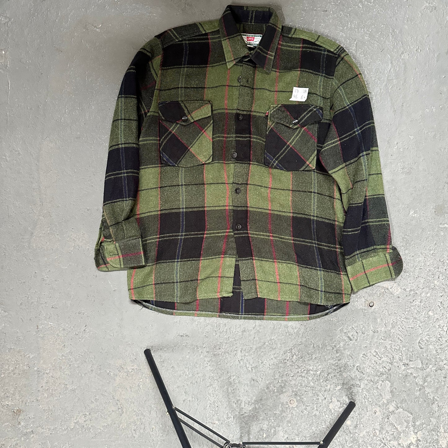Vintage 70s-90s Levi's Retro Heavy Work Shirt Shirts