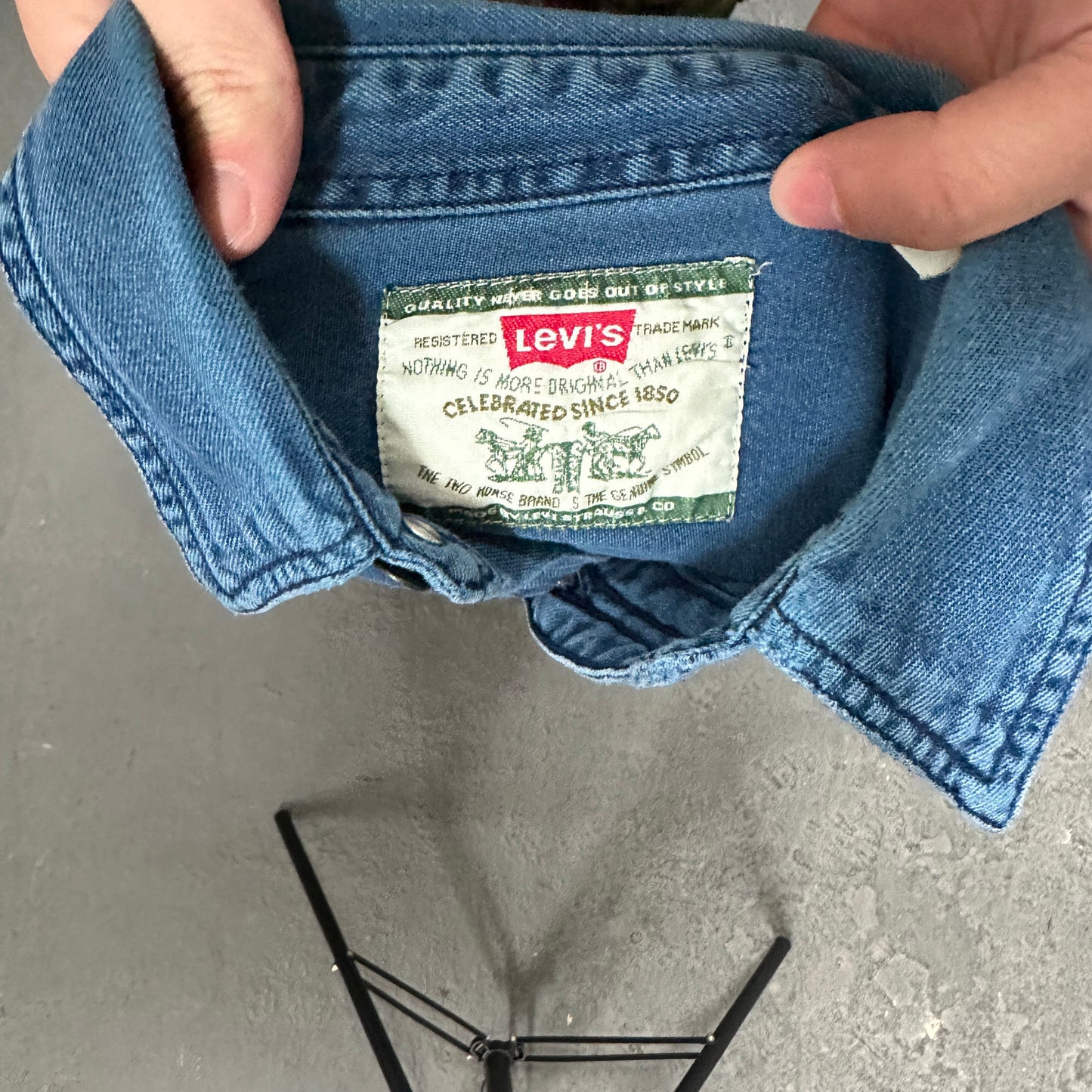 Vintage 70s-90s Levi's Retro Denim Shirts