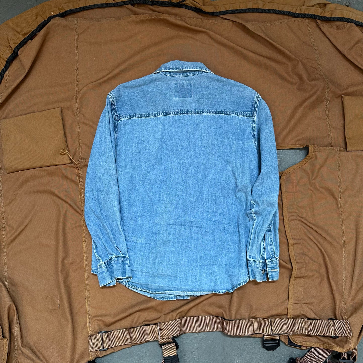 Vintage Retro Denim Shirts