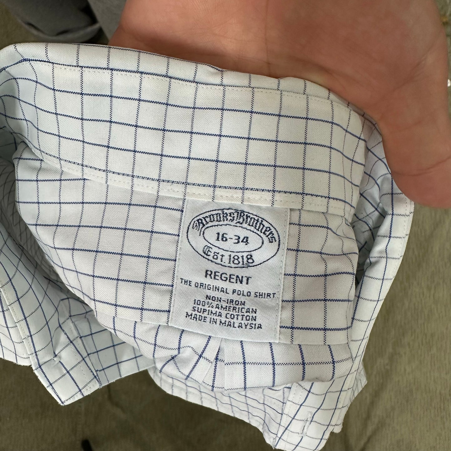Vintage Brooks Brothers Pre-owned Luxury Shirts