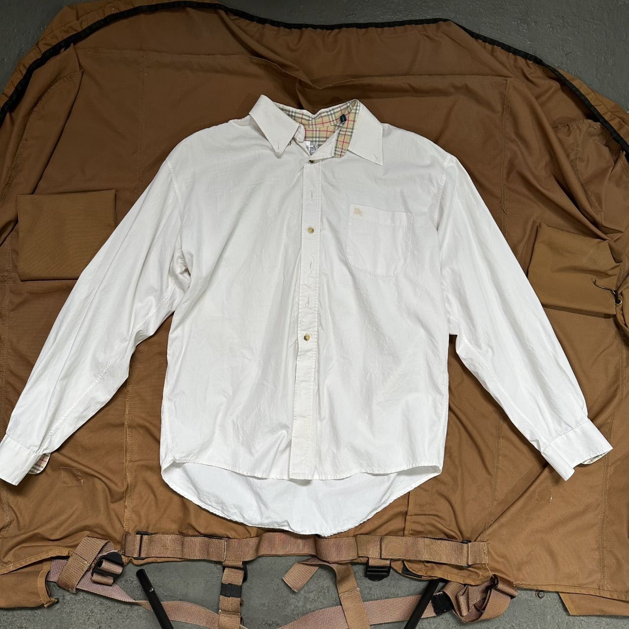Vintage 70s-90s Burberry Pre-owned Luxury Shirts