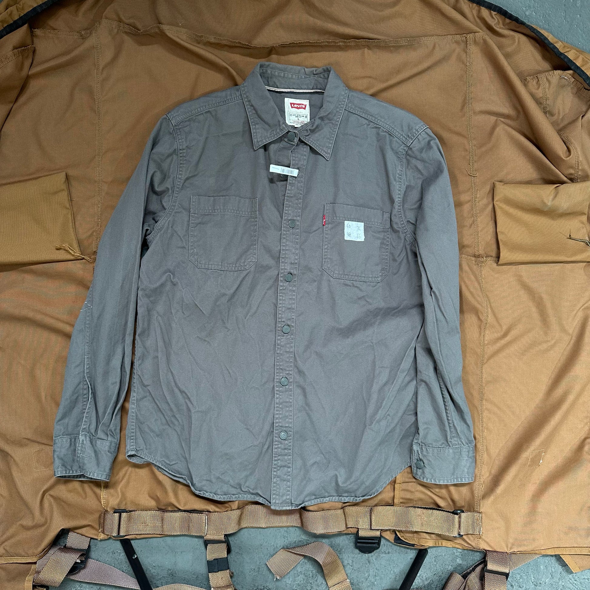 Vintage Levi's Retro Heavy Work Shirt Shirts