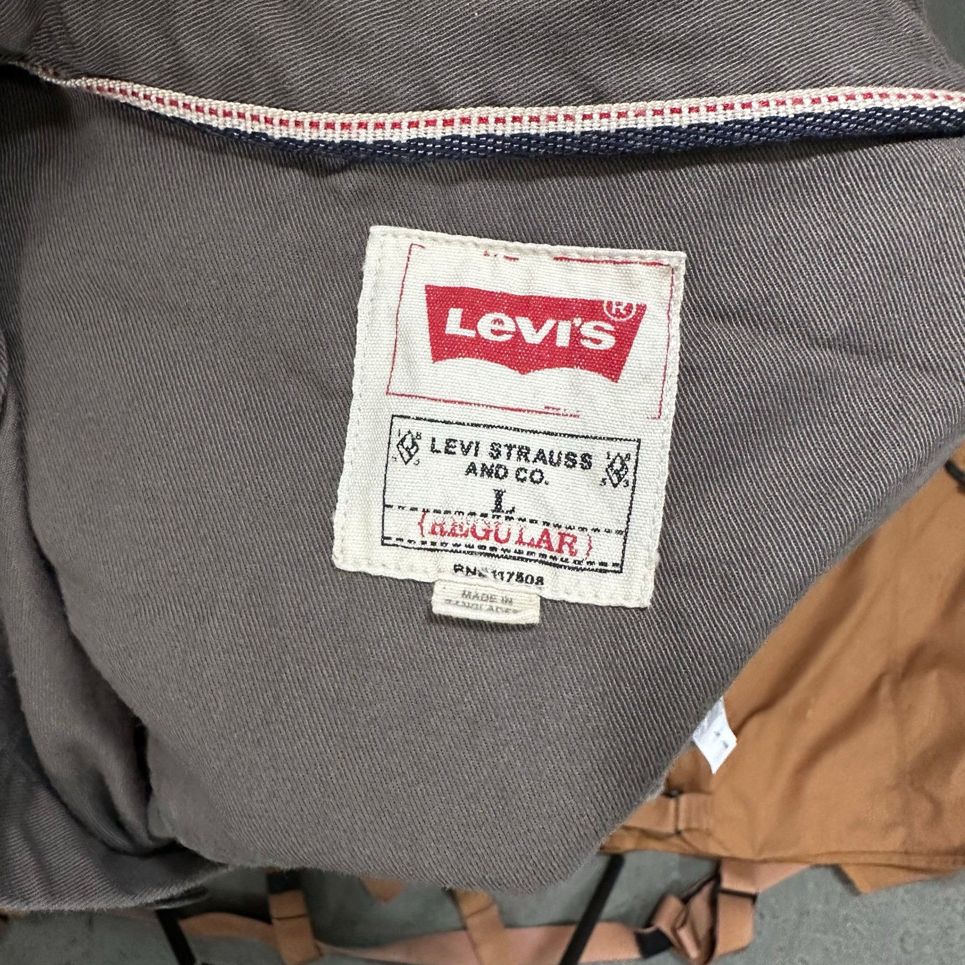 Vintage Levi's Retro Heavy Work Shirt Shirts