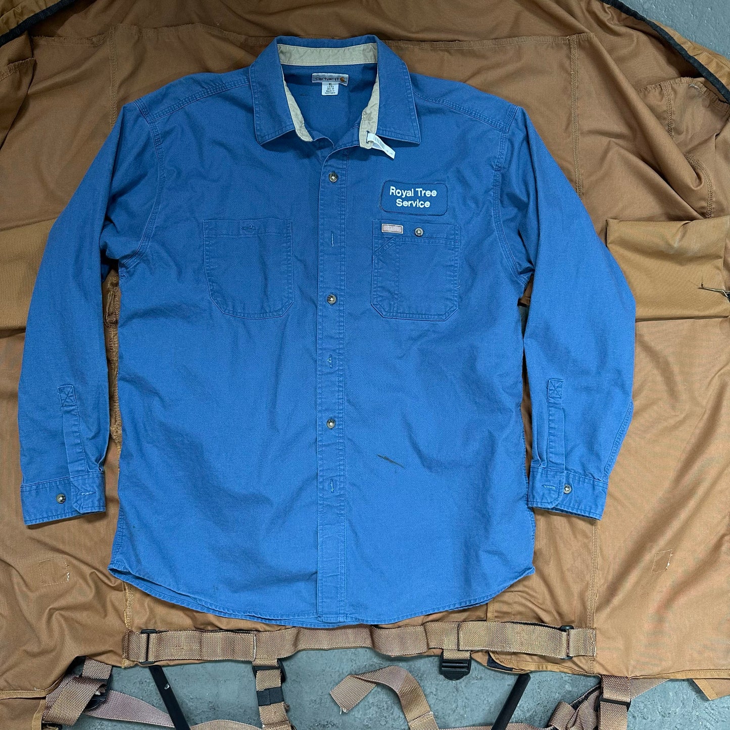 Vintage Carhartt Workwear Heavy Work Shirt Shirts