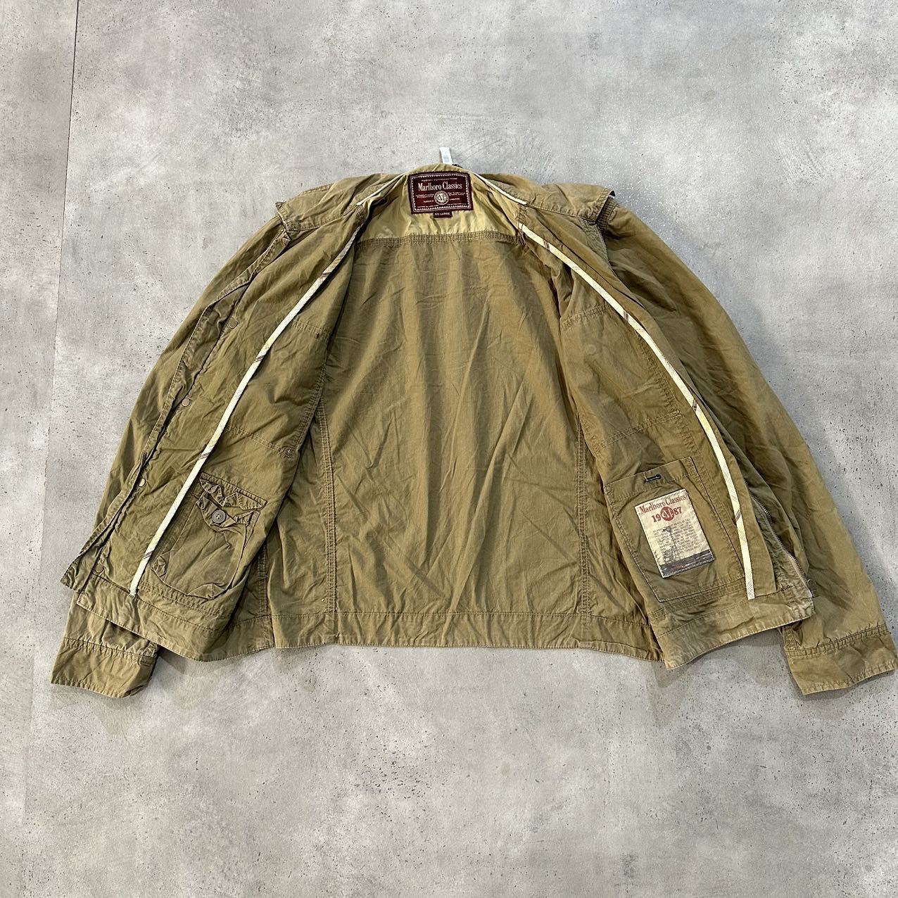 Vintage 70s-90s Marlboro Workwear Workwear Jackets