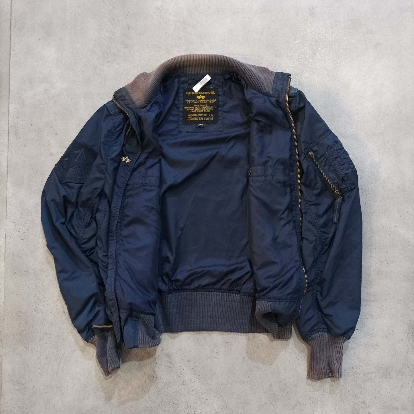 Vintage 70s-90s USA Alpha Industries Military Flight Jackets