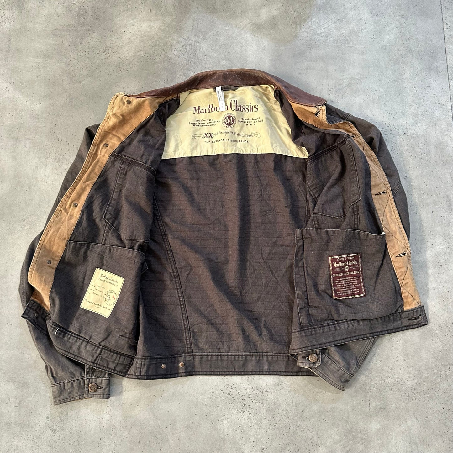 Vintage 70s-90s Italy Marlboro Workwear Workwear Jackets