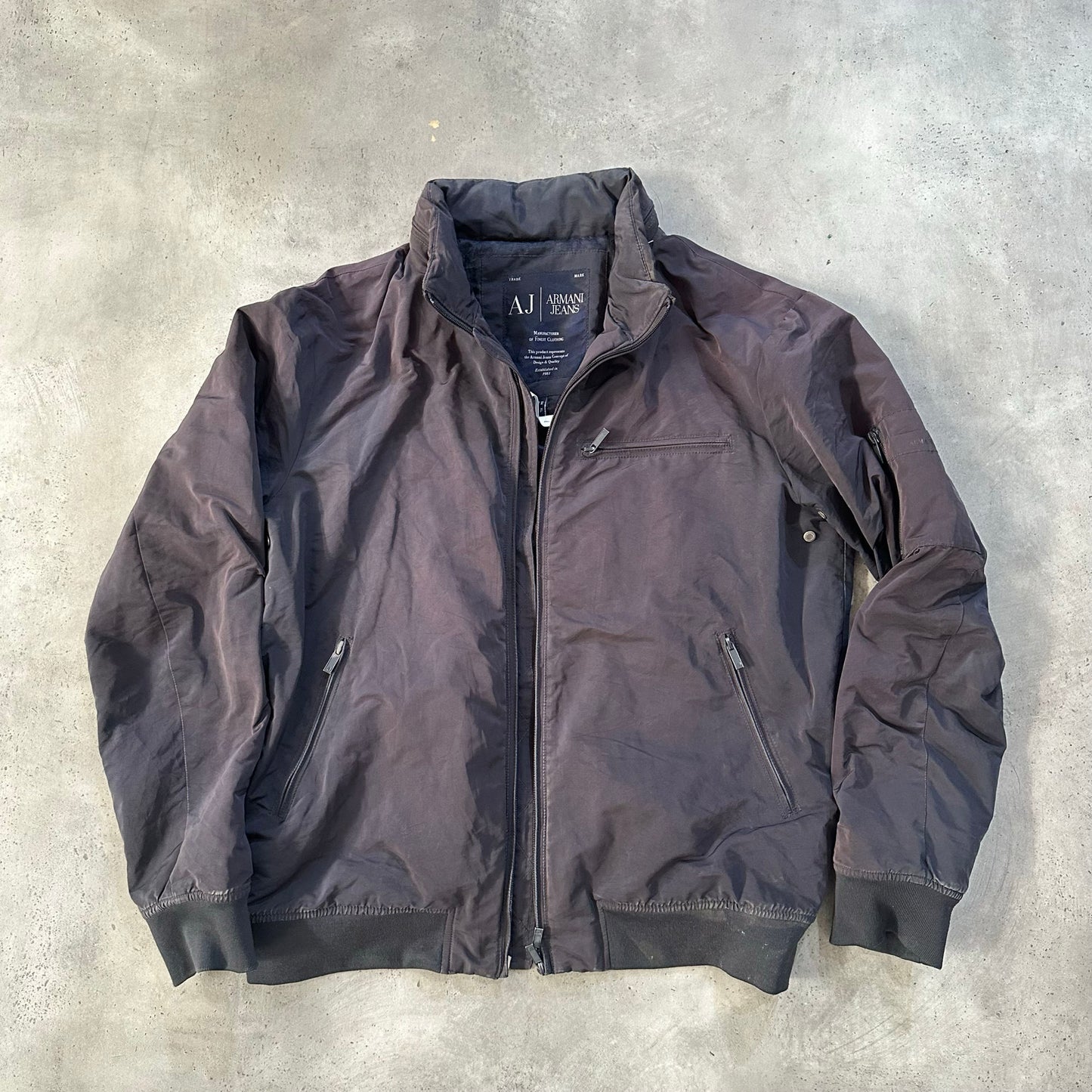 Vintage Armani Pre-owned Luxury Flight Jackets