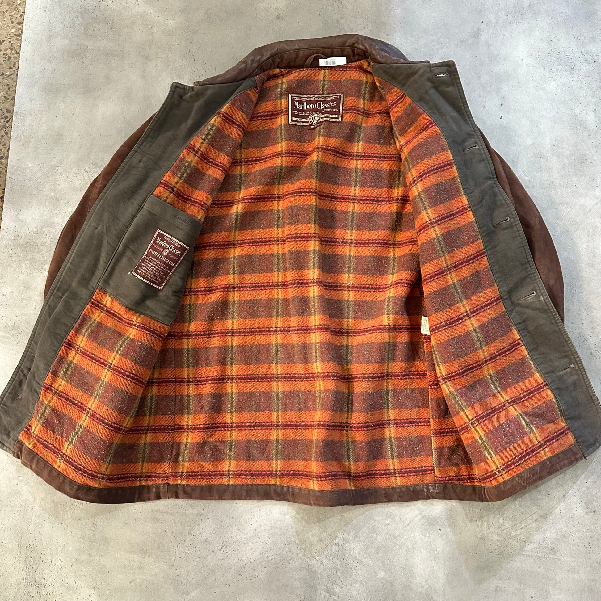 Vintage 70s-90s Italy Marlboro Workwear Barn Coats