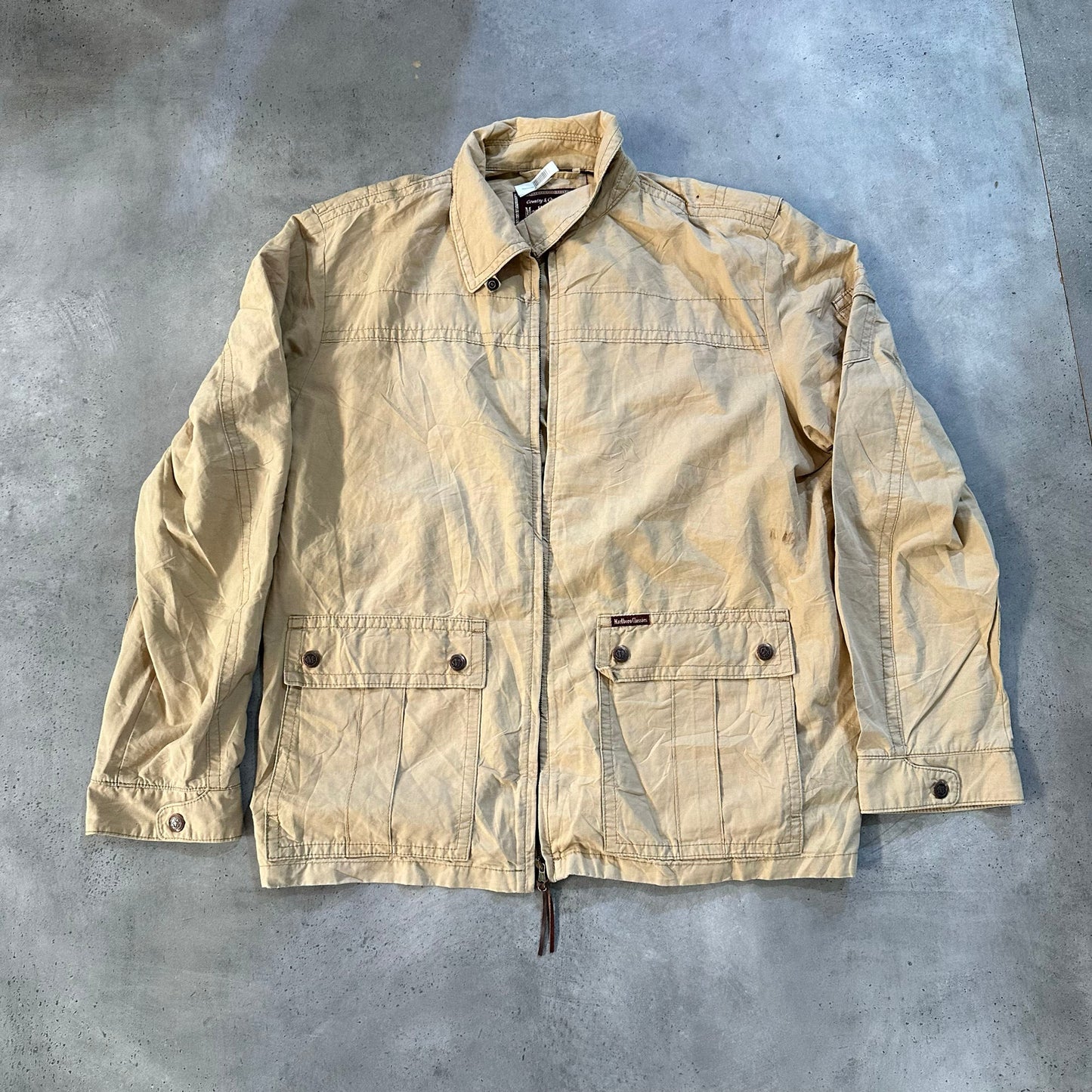Vintage 70s-90s Italy Marlboro Workwear Barn Coats