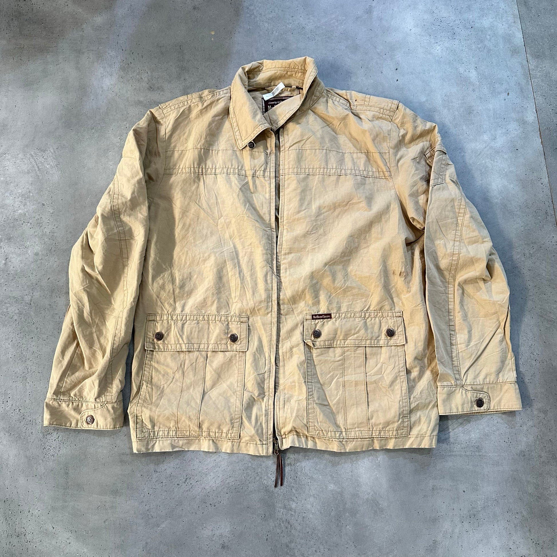 Vintage 70s-90s Italy Marlboro Workwear Barn Coats