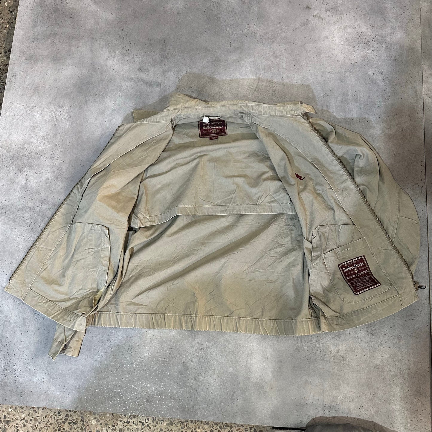 Vintage 70s-90s Marlboro Workwear Workwear Jackets