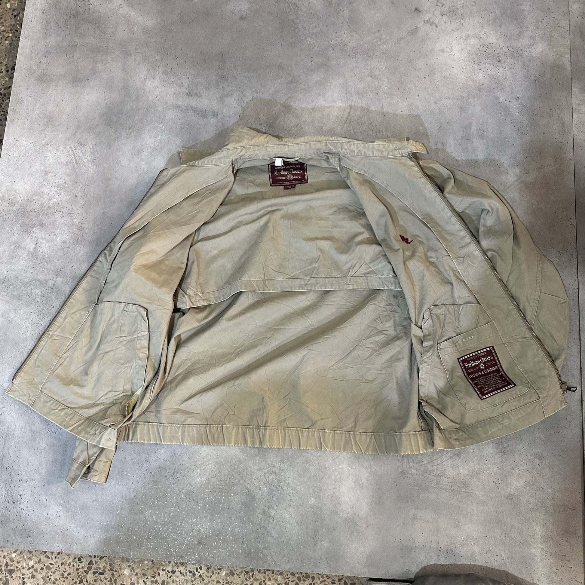 Vintage 70s-90s Marlboro Workwear Workwear Jackets