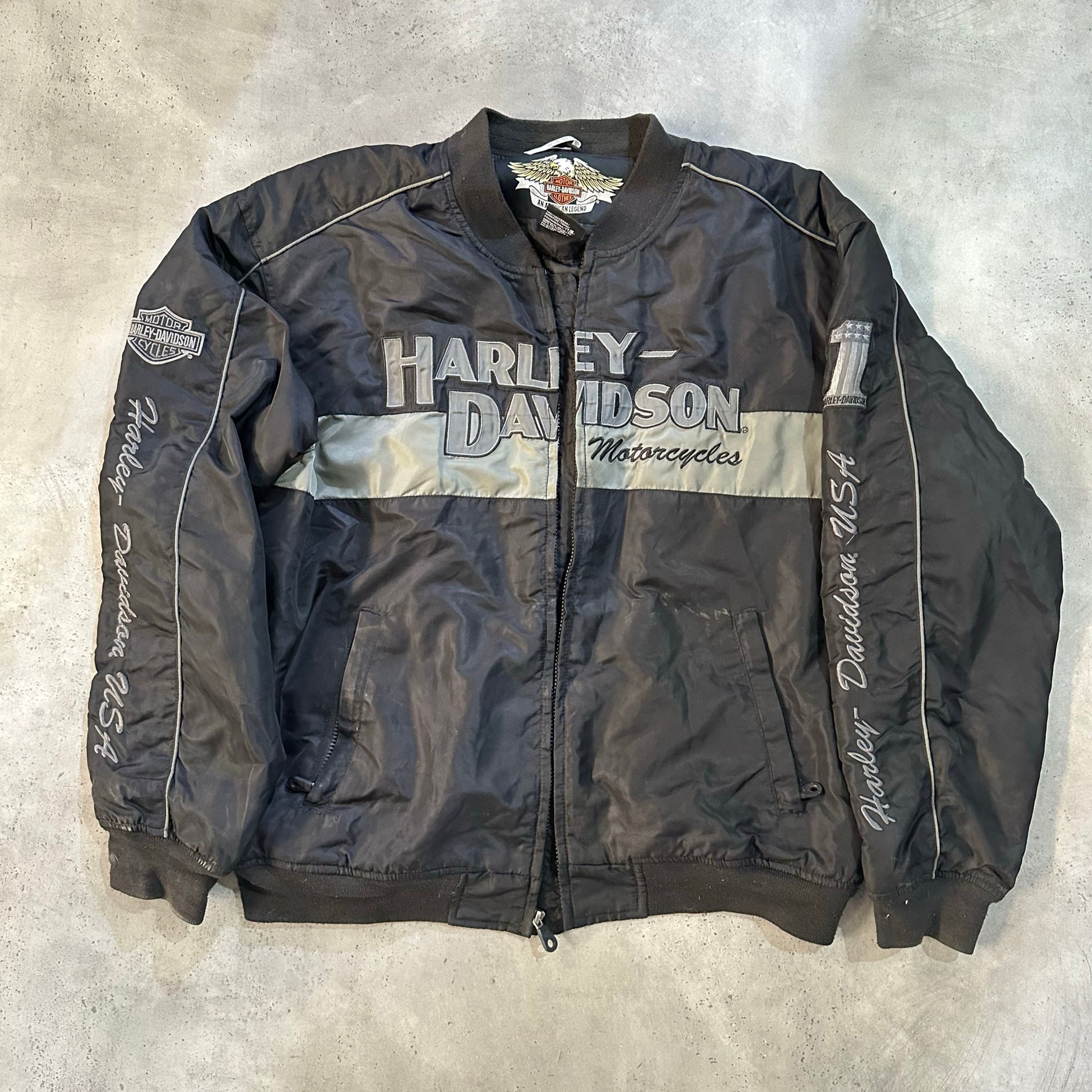 Vintage Harley-Davidson Retro Racing Jackets