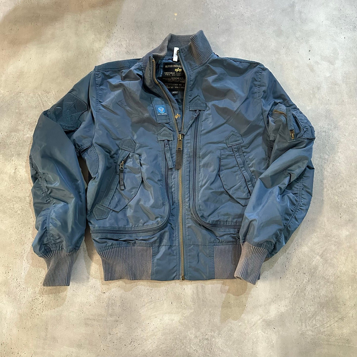Vintage USA Alpha Industries Military Flight Jackets