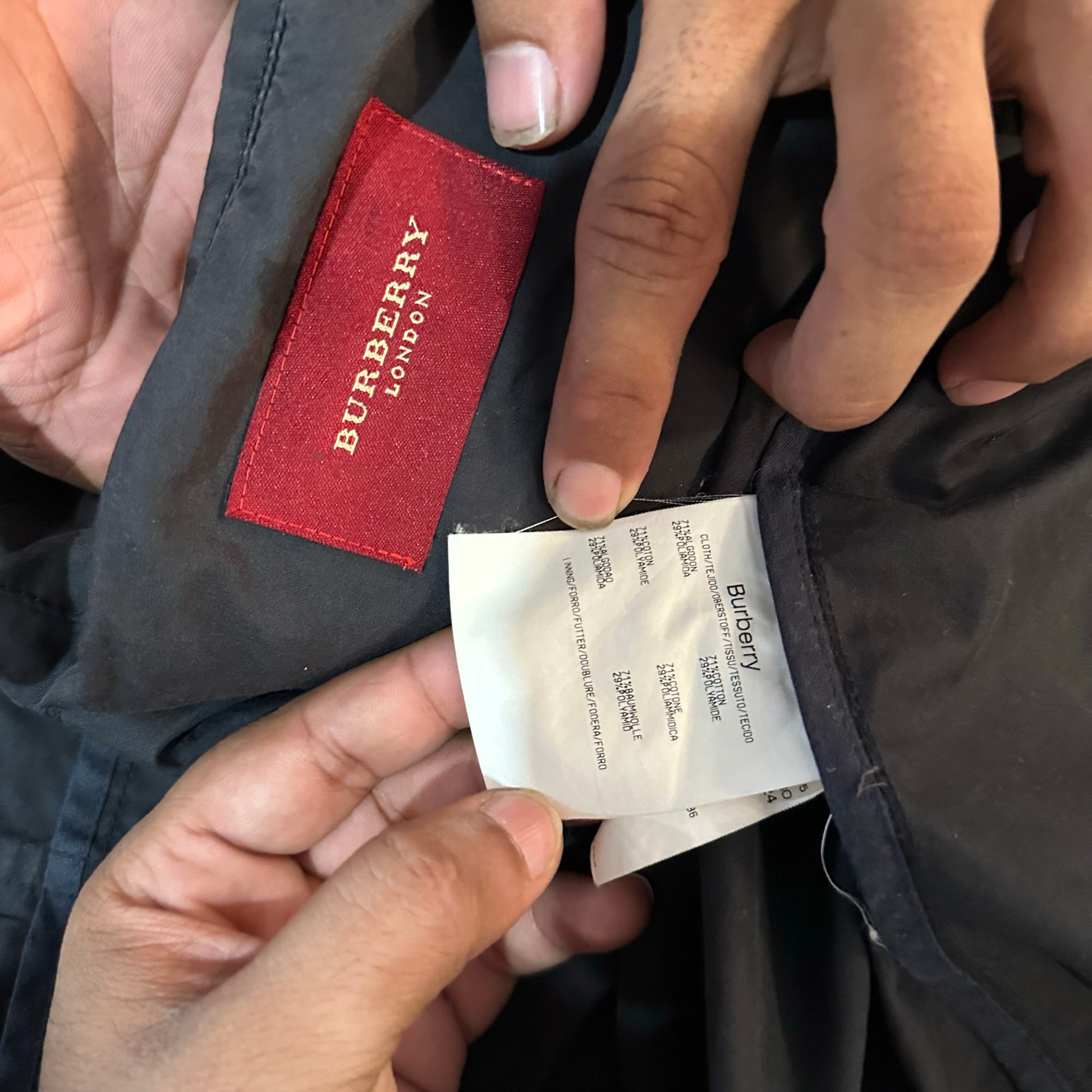 Vintage Burberry Pre-owned Luxury Jackets