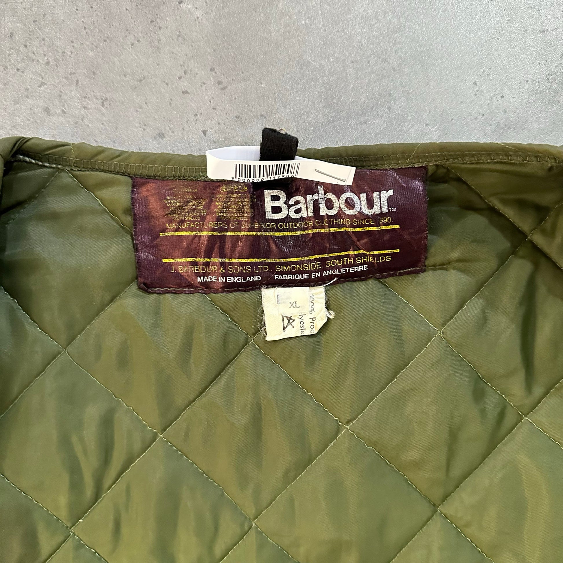 Vintage 70s-90s England Barbour Outdoor Vests
