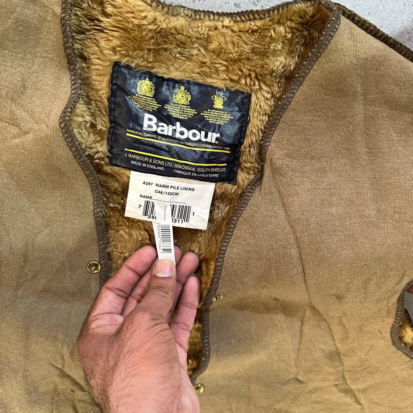 Vintage England Barbour Outdoor Vests