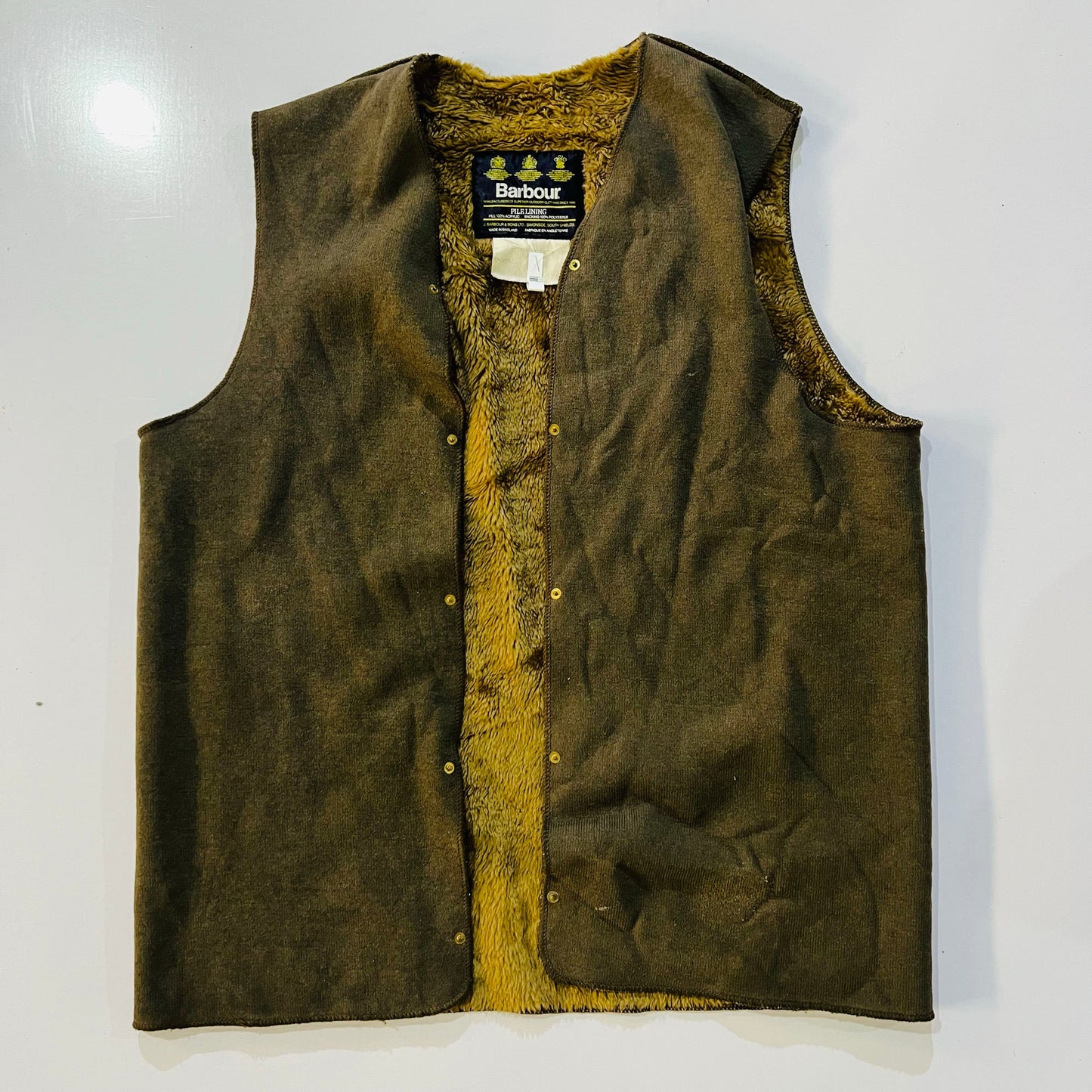 Vintage 70s-90s England Barbour Outdoor Vests