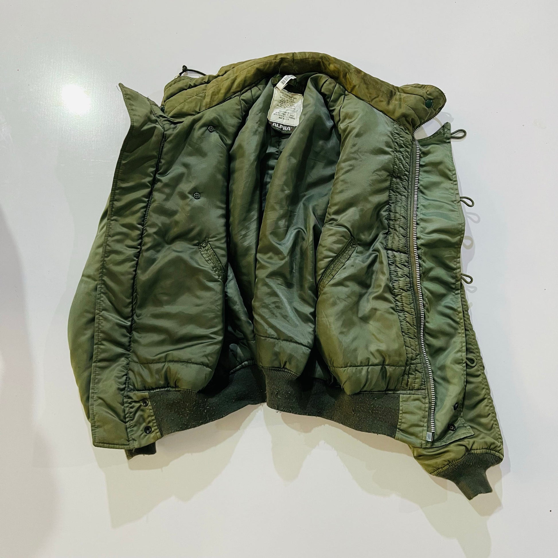 Vintage 70s-90s USA Alpha Industries Military Flight Jackets