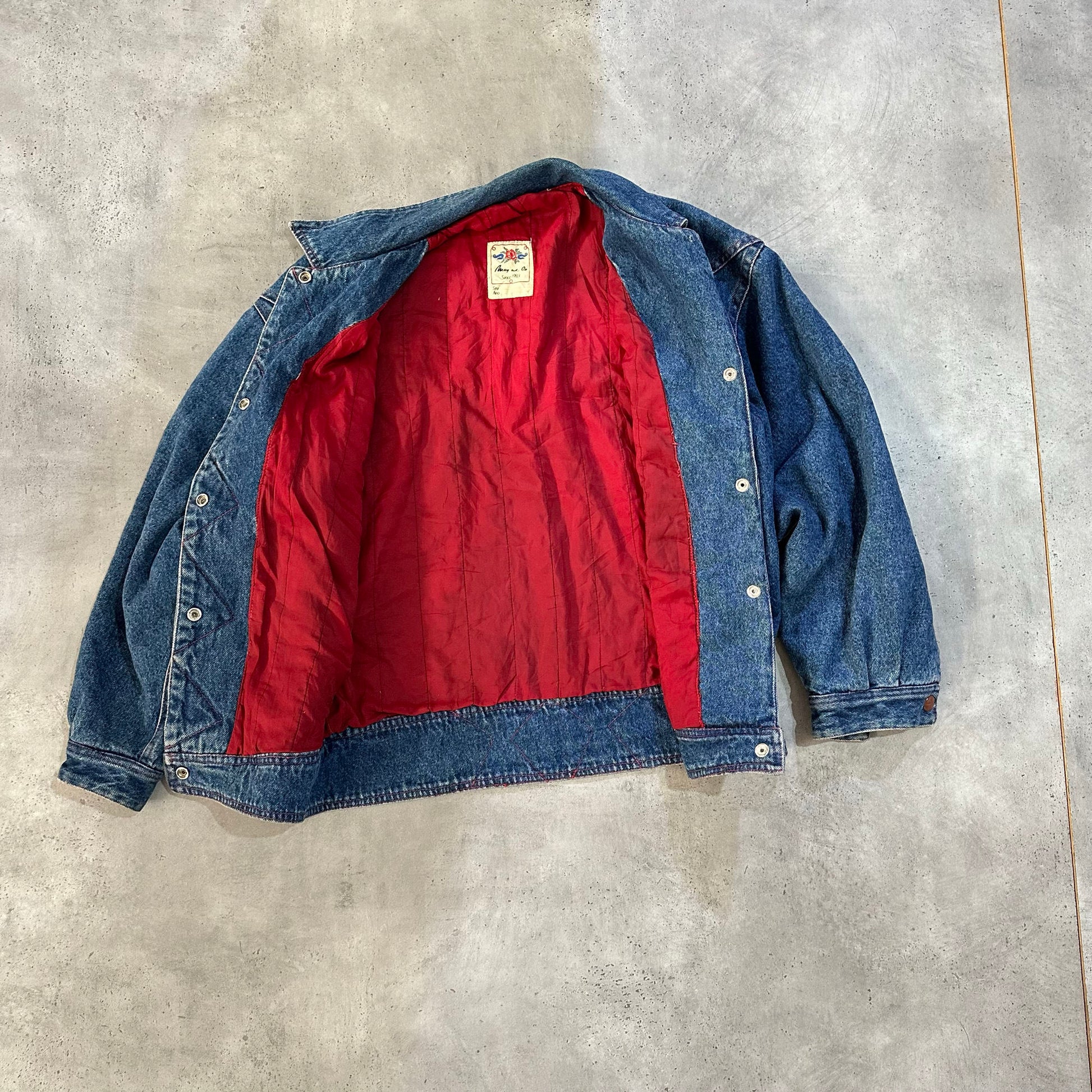 Vintage 70s-90s Italy Marlboro Retro Denim Jackets