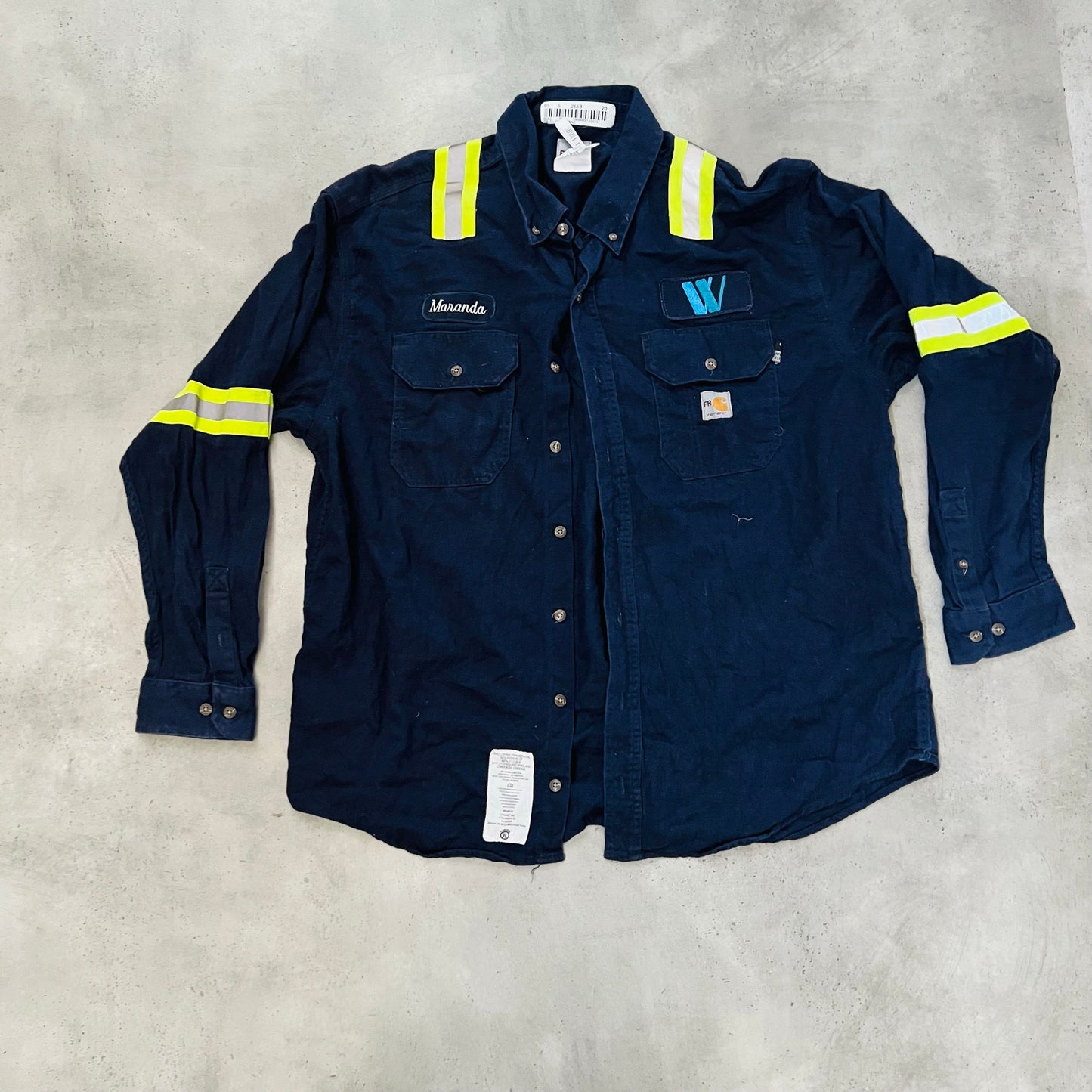 Vintage Mexico Carhartt Workwear Heavy Work Shirt Shirts