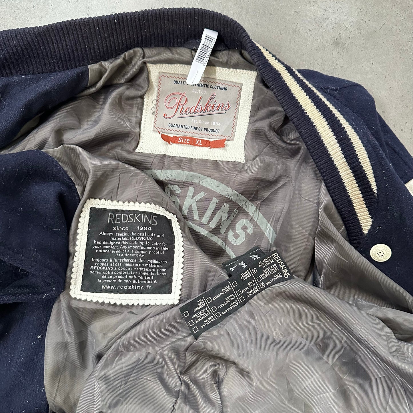 Vintage Redskins Retro Varsity Jackets