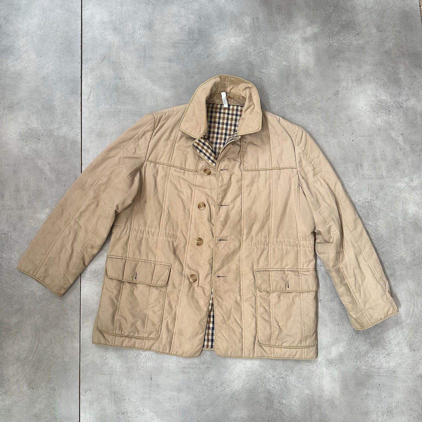 Vintage 70s-90s England Aquascutum Pre-owned Luxury Jackets