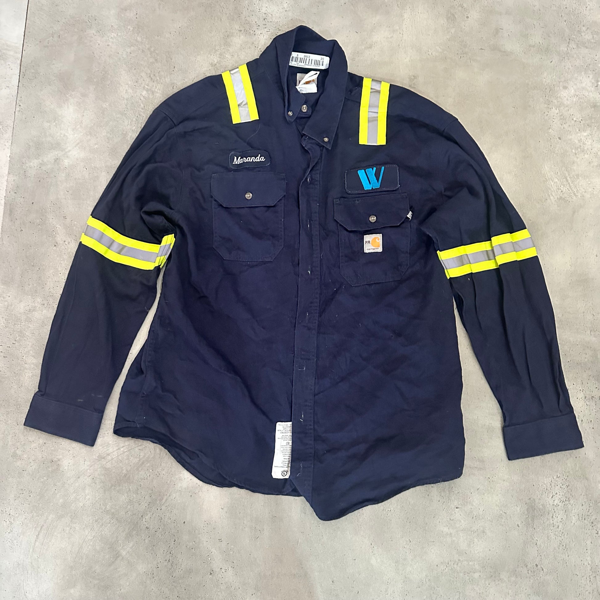 Vintage Mexico Carhartt Workwear Heavy Work Shirt Shirts