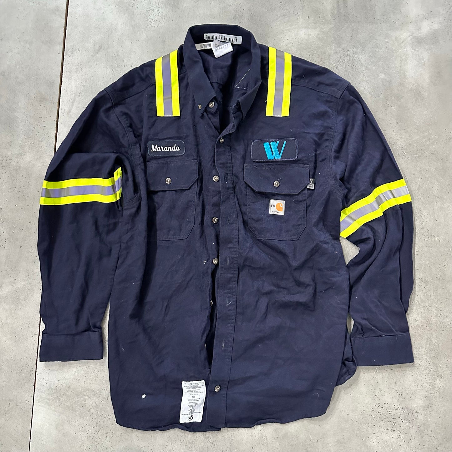 Vintage Mexico Carhartt Workwear Heavy Work Shirt Shirts