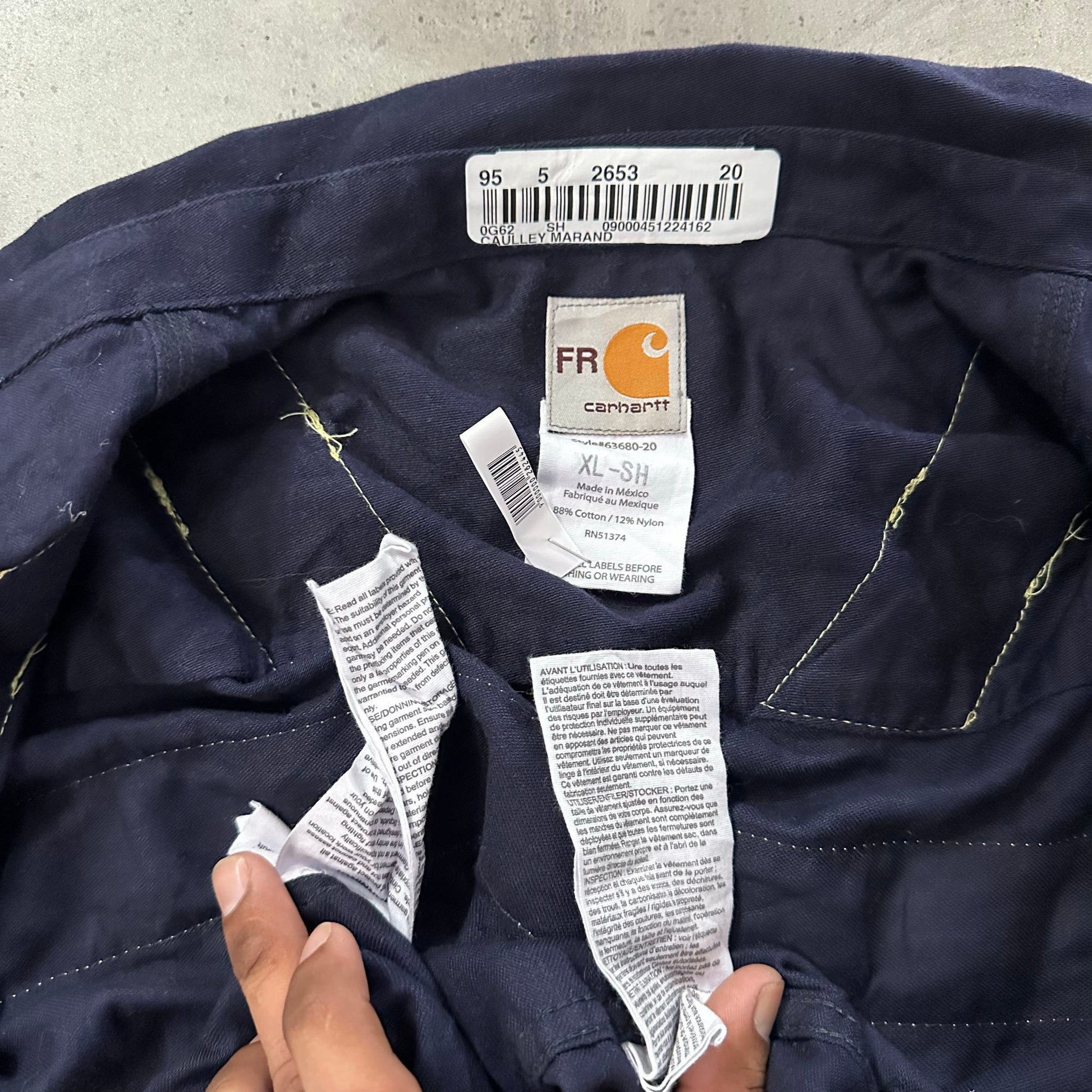Vintage Mexico Carhartt Workwear Heavy Work Shirt Shirts